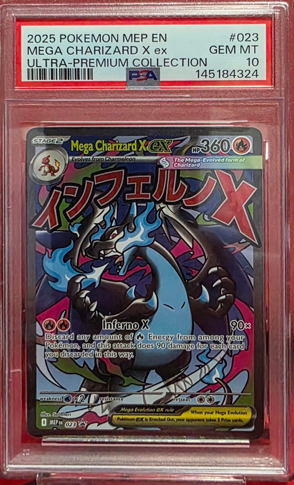 Mega Charizard X Ex — Ultra-Premium Collection