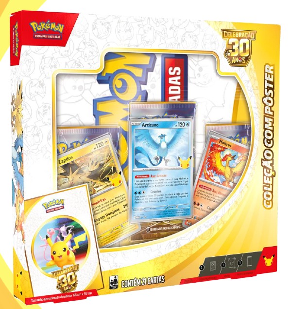 Box com poster — Celebração de 30 anos