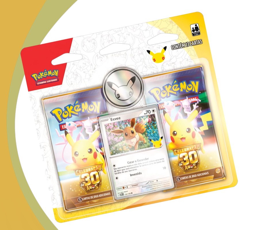Blister Duplo com moeda — Celebração de 30 anos